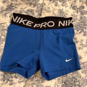 Nike Women's Athletic Blue Shorts